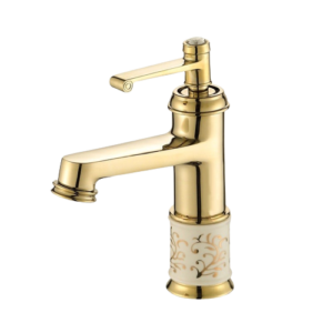 Vòi lavabo hoa văn cổ điển LK-HC01