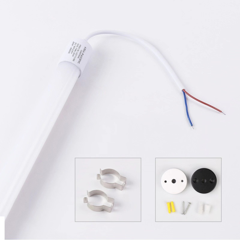 Bóng đèn tuýp T8 thuỷ tinh 1.2m chống nước - 18W - Ảnh 2