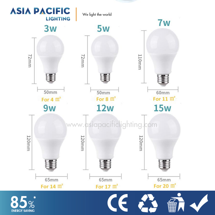 Led Bulb Asia Pacific - 5W - Ảnh 6