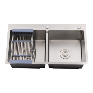 Chậu rửa chén đôi Inox 304 LK-8245D